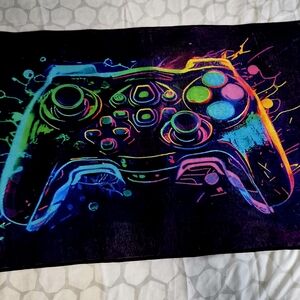 Colorful Gaming Controller Art Print